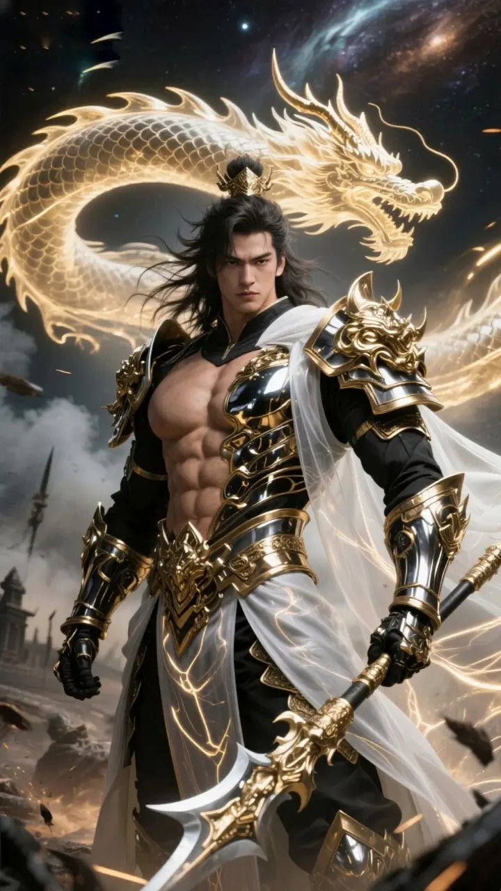 玄幻战神金甲立绘