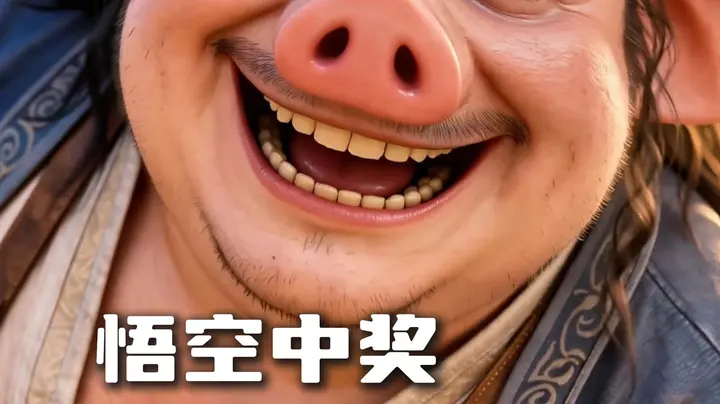 悟空中奖